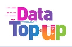 What is causing a delay in data topup?